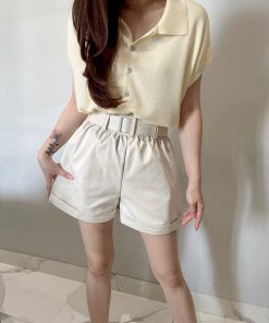 Ndudshop – Shorts + belt (Kode: 5685)