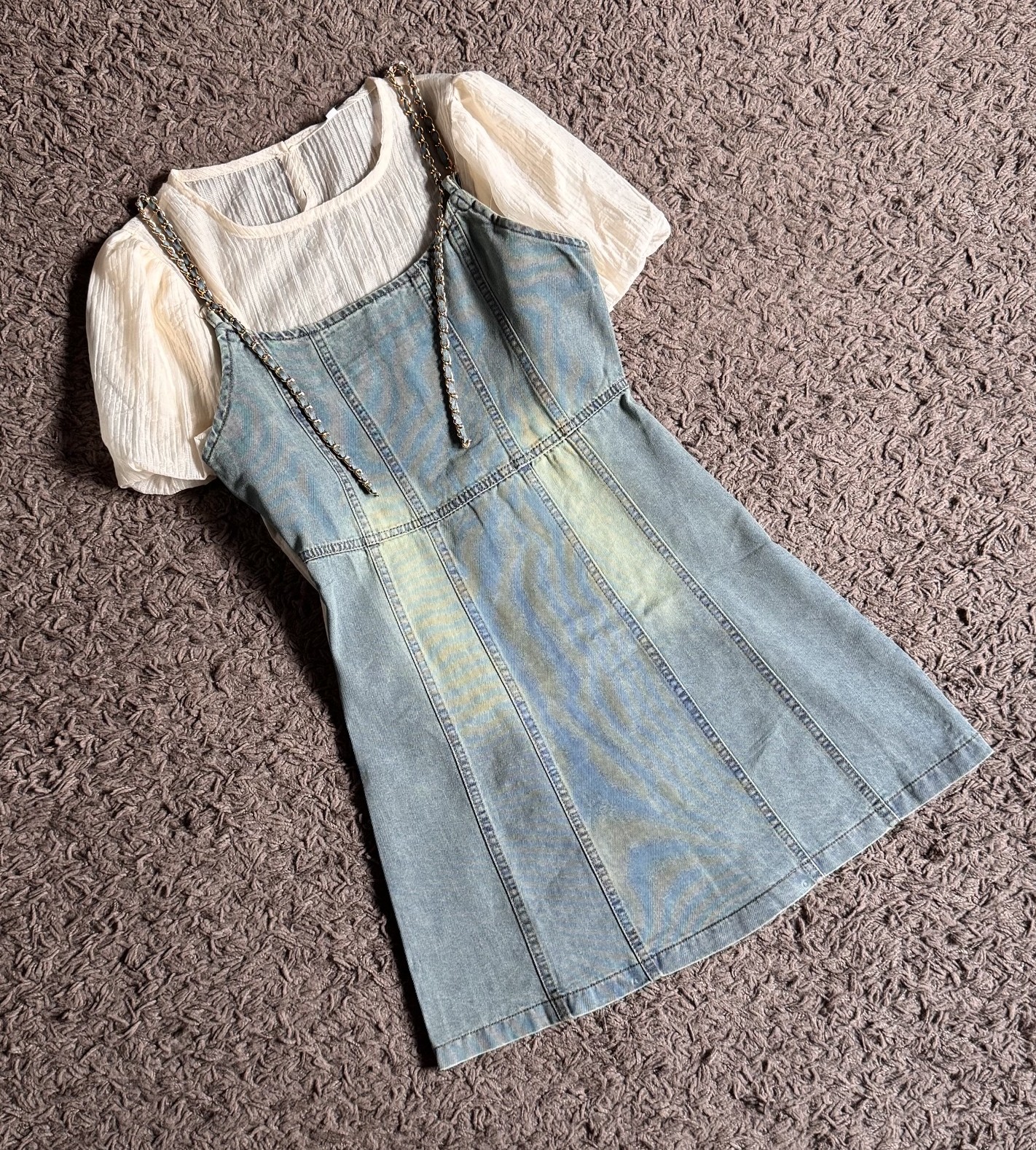 Ndudshop - Denim dress set (Kode: 5707) - Image 3