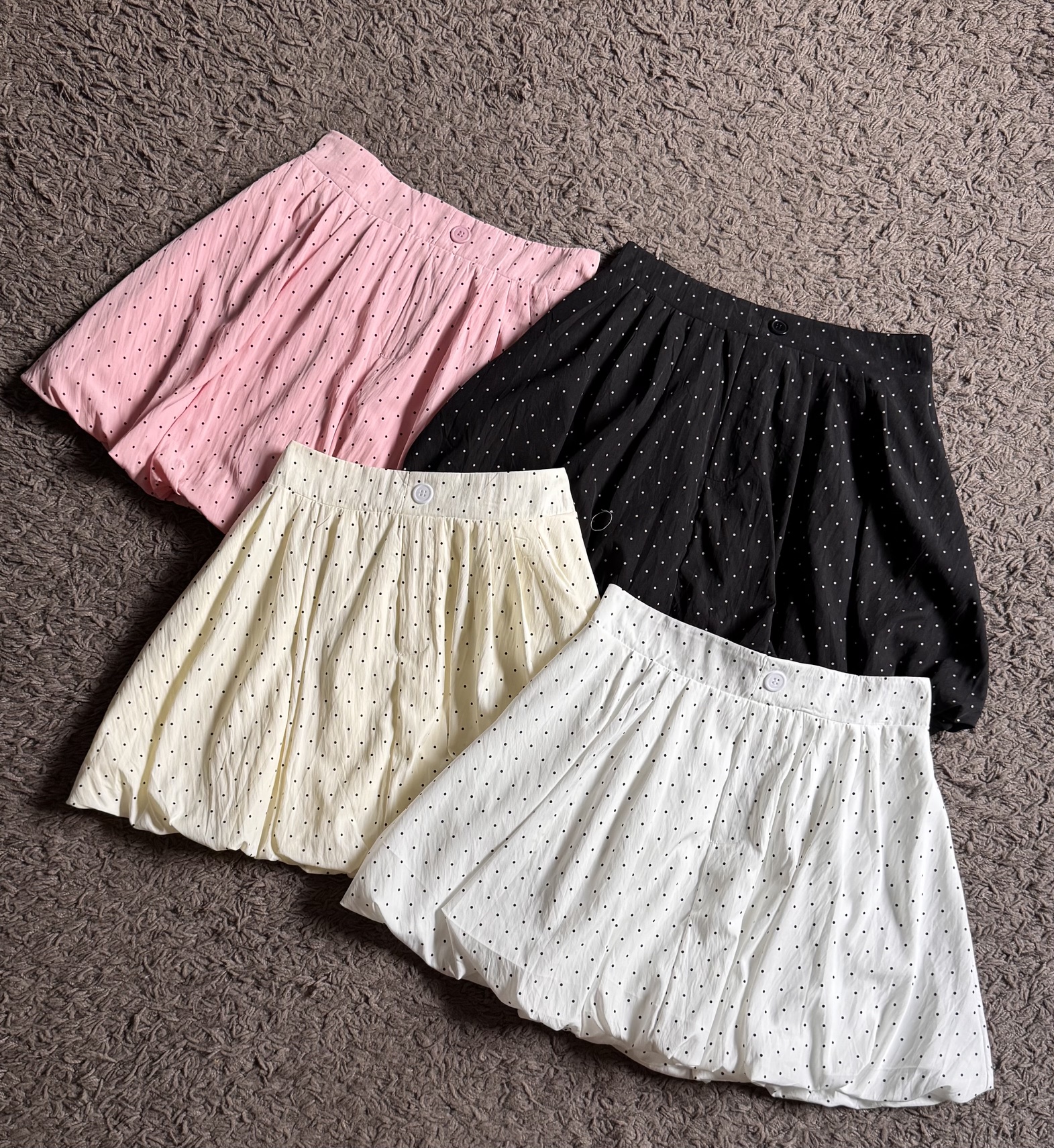 Ndudshop – Polka bubble skort (Kode: 5716) - Image 3