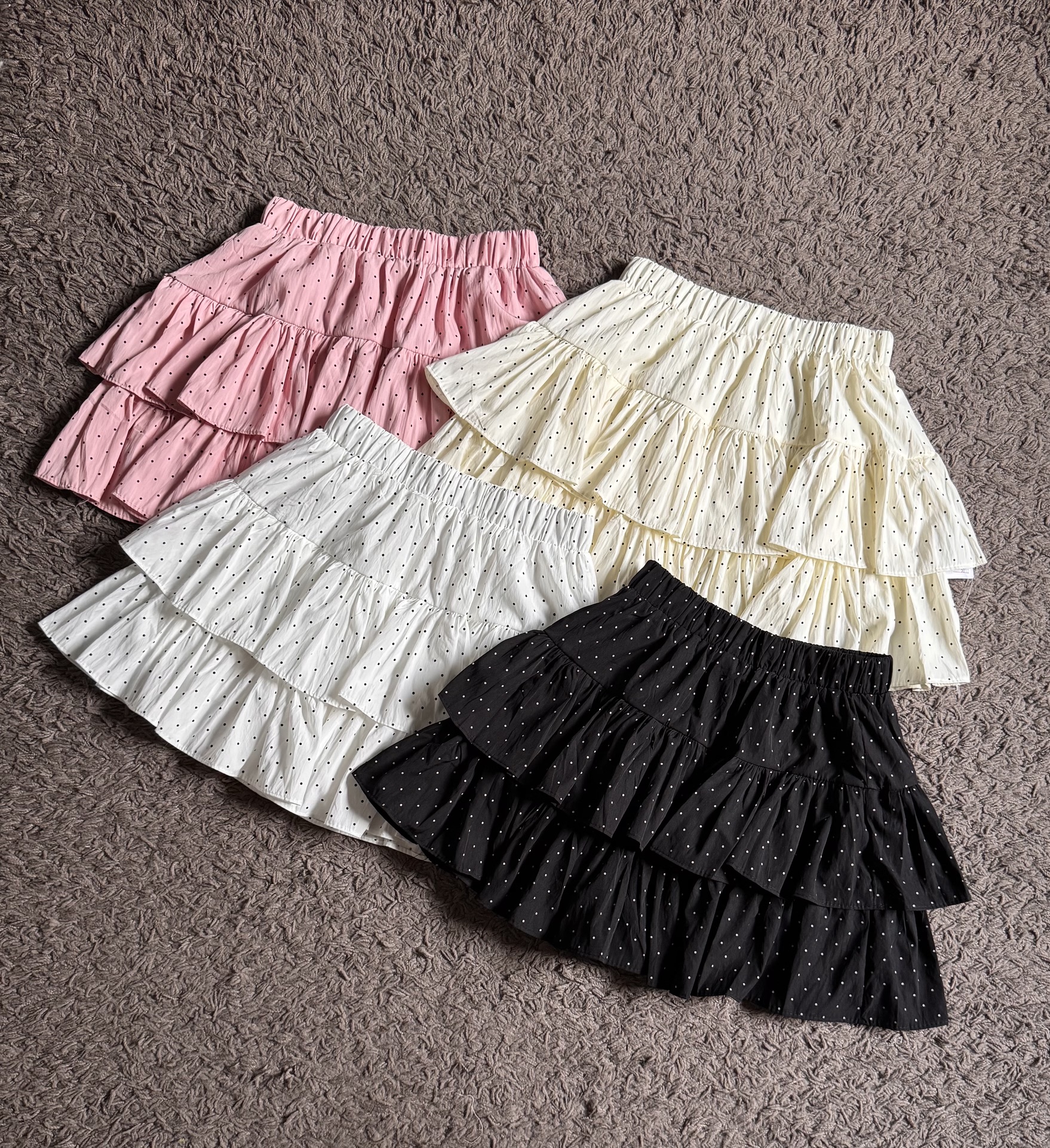 Ndudshop – Polka ruffle skort (Kode: 5717) - Image 5