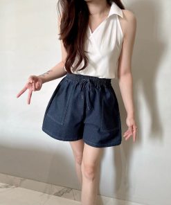 Alternative view of Ndudshop – Denim shorts (Kode: 5723)