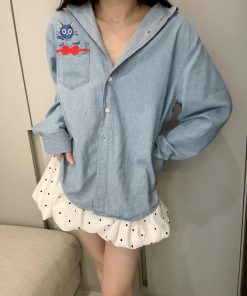 Ndudshop – Denim shirt (Kode: 5733)