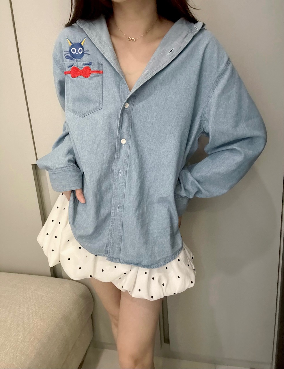 Ndudshop – Denim shirt (Kode: 5733)