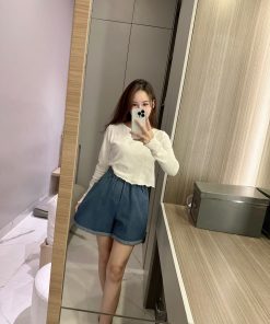 Alternative view of Ndudshop – Denim shorts (Kode: 5762)