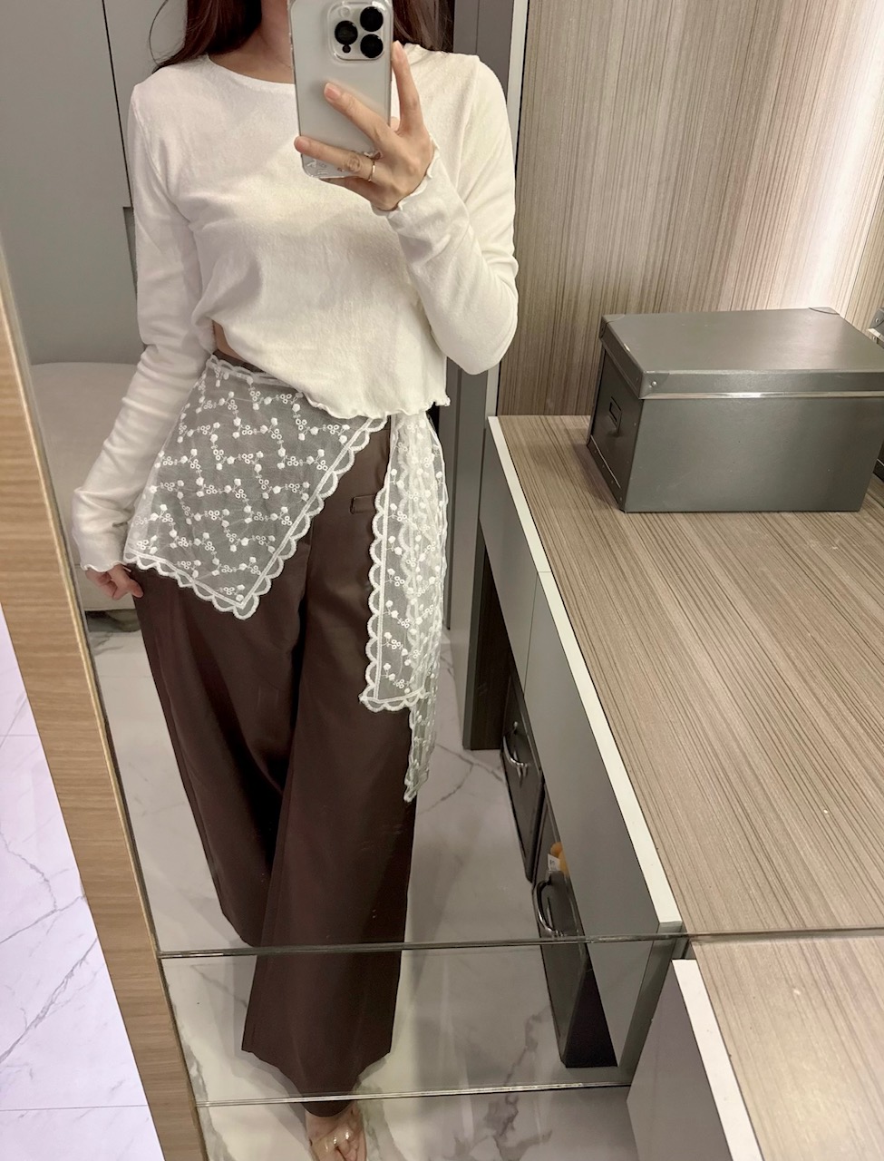 Ndudshop – Culotte + shawl (Kode: 5763) - Image 6