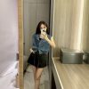 Ndudshop – Denim flo top (Kode: 5765)