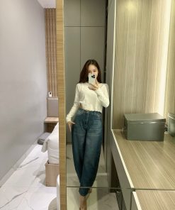Ndudshop - Denim barrel pants (Kode: 5769)