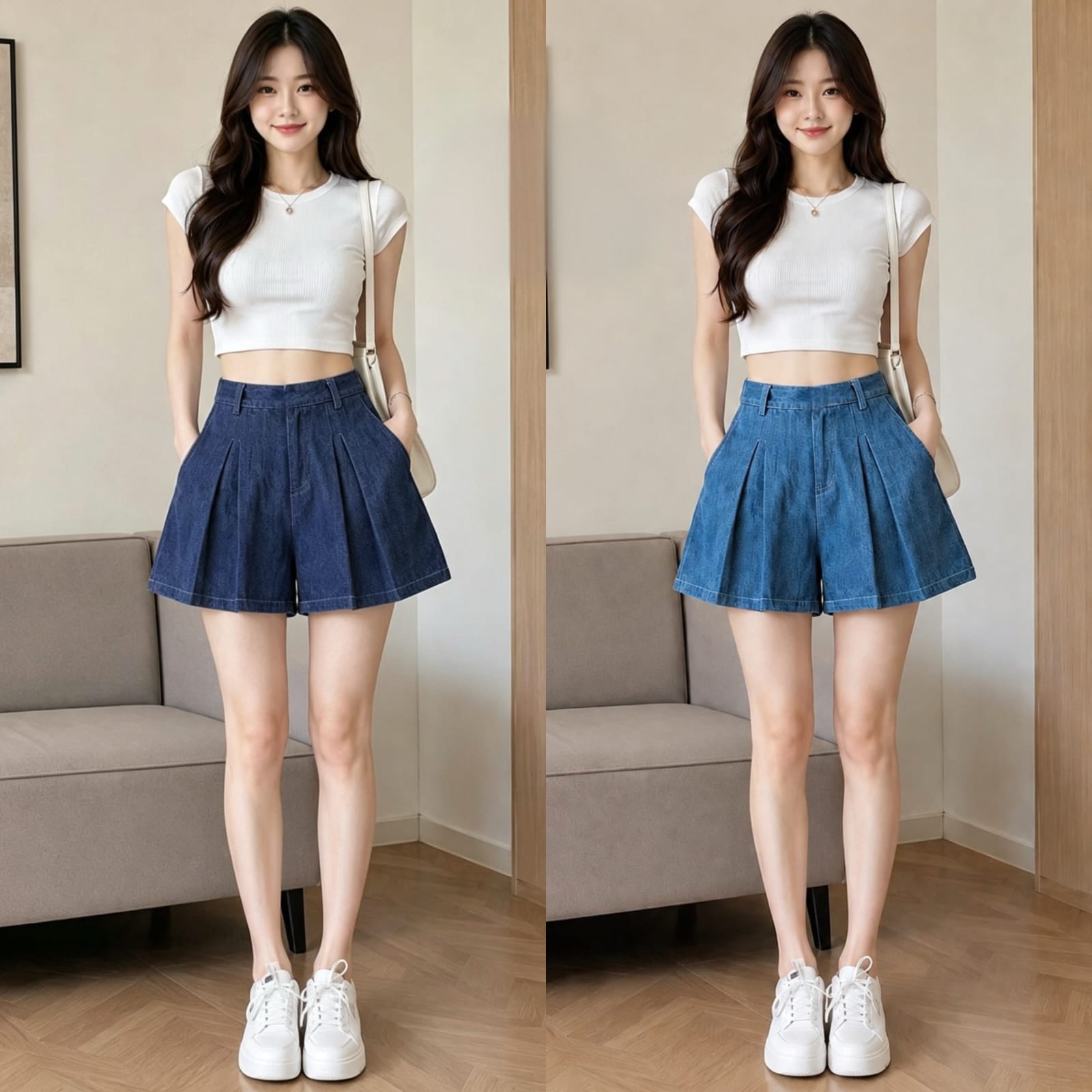 Ndudshop – Denim skort/OQ (Kode: 5710)