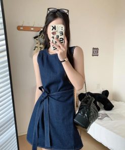 Ndudshop – Denim dress (Kode: 5788)