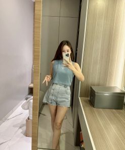 Alternative view of Ndudshop – Bow crop top (Kode: 5781)