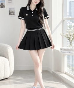 Ndudshop – Bow skort set (Kode: 5812)