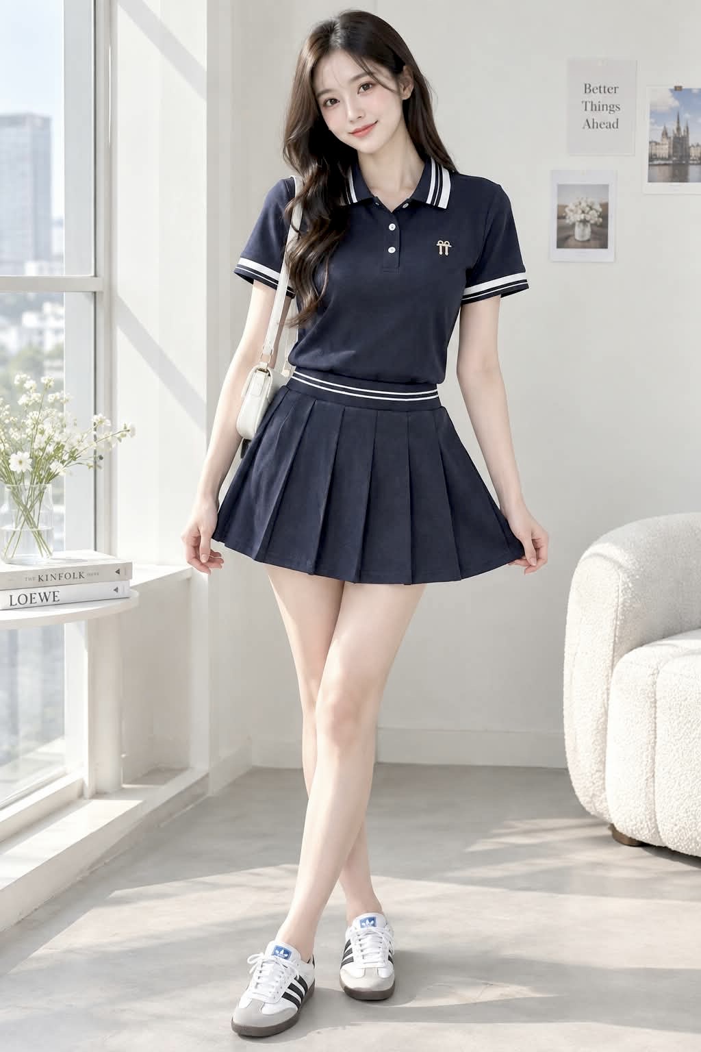 Ndudshop – Bow skort set (Kode: 5812) - Image 3