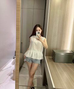 Ndudshop – Polka top (Kode: 5794)