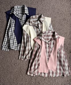 Ndudshop – Oversized Shirt + Detachable Shawl (Kode: 5811)