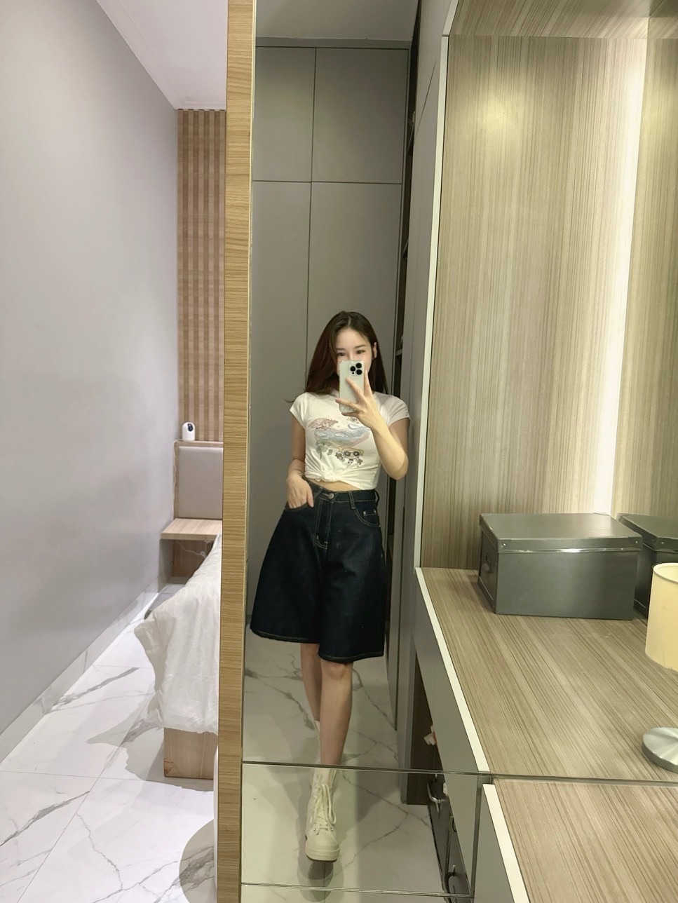 Ndudshop – Midi denim pants (Kode: 5825)
