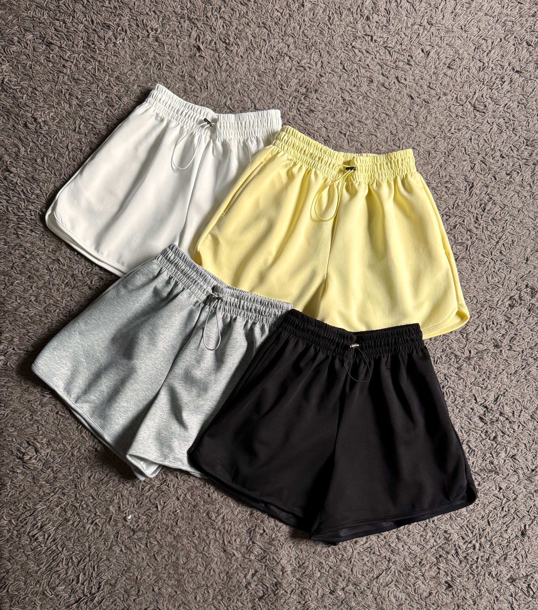 Ndudshop - Cotton fleece shorts (Kode: 5839) Hitam - Image 3