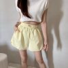 Ndudshop - Cotton fleece shorts (Kode: 5839) Hitam