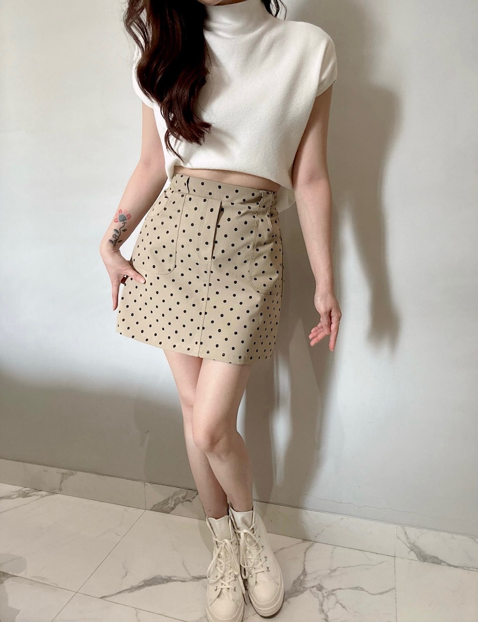 Ndudshop – Polka skort (Kode: 5835)