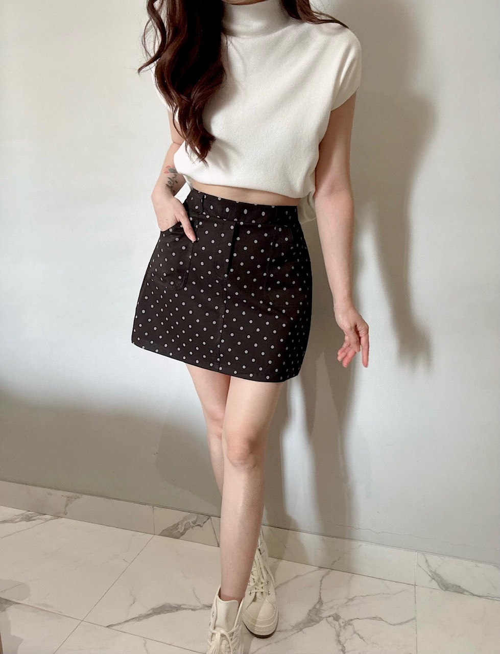 Ndudshop – Polka skort (Kode: 5835) - Image 2
