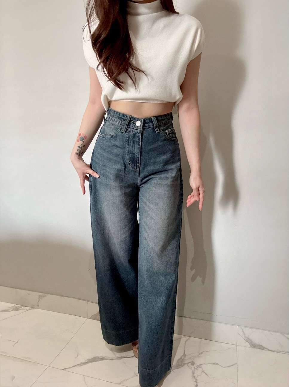 Ndudshop – Denim culotte (Kode: 5842) - Image 2