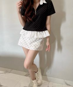Ndudshop – Polka top (Kode: 5860)