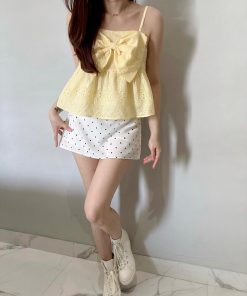 Ndudshop – Bow tank top (Kode: 5889NQ)