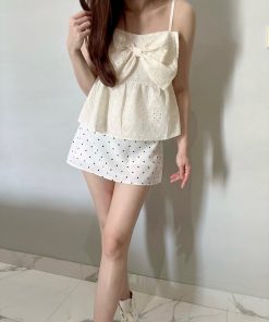 Alternative view of Ndudshop – Bow tank top (Kode: 5889NQ)