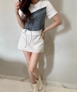 Ndudshop – Cotton denim combie (Kode: 5943NN)